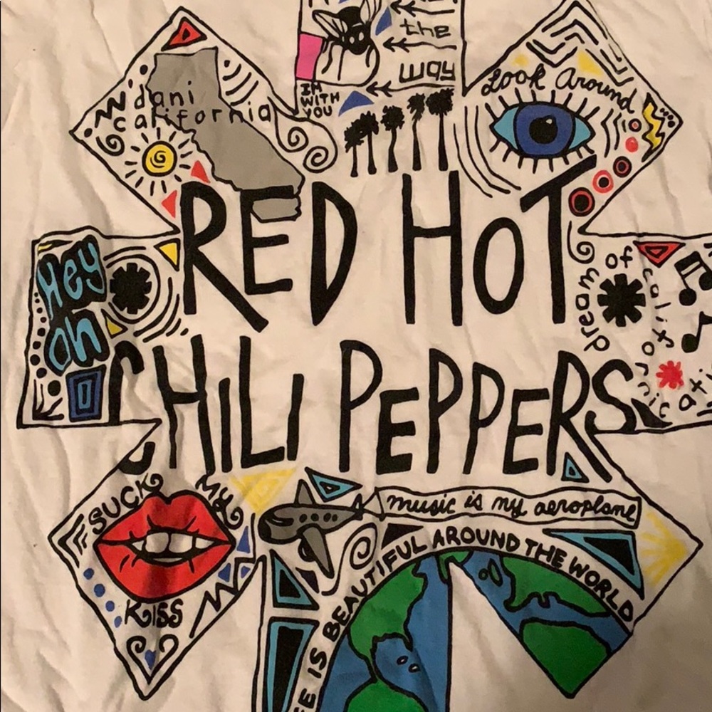 Red hot chili pepper T-shirt